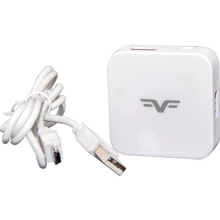 Аксессуар для накопителя Frime 4хUSB2.0 Hub White (FH-20021): Тип аксессуара USB Hub