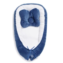 Кокон-позиционер Twins Velvet 9064-TV-09 dark blue голубой: Тип Кокон-позиционер