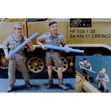Экипаж тягача Hobbyfan Sd.Kfz. 11, набор 2 (смола): Производитель Hobbyfan