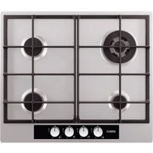 Варочная поверхность газовая AEG HG 654440 SM: Расположение панели спереди