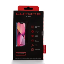 Защитное стекло для iPhone Cutana Tempered Glass Antibacterial Full Coverage Black for iPhone 15|16: Тип защиты экрана на экран