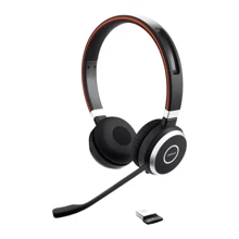 Навушники Jabra Evolve 65 SE Link380a UC Stereo (6599-839-409): Тип конструкції накладные