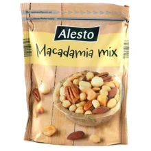 Орешки Alesto Macadamia Mix (200 г) (WT2101): Вес нетто 200 г