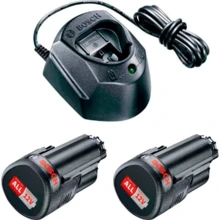 Аккумулятор и зарядное устройство для электроинструмента Bosch 1600A01L3E: Тип Комплект (зарядное устройство + аккумулятор)
