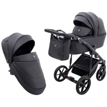 Коляска 2 в 1 Adamex Mobi Air Thermo New ECO SA-2 черный (681096): Тип коляски Универсальная коляска (2-в-1)