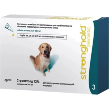 Капли Zoetis Стронгхолд 12% для собак от блох и клещей 20-40 кг 2мл х 3 пипетки (10008311): Тип Капли