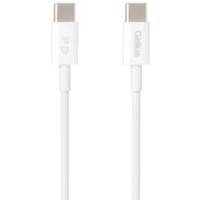 Кабель Gelius Cable USB-C to USB-C Control 60W 1m White (GP-UC111): Тип USB-C - USB-C