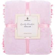 Плед Springos Extra Soft 200x220 см розовый (HA7087): Производитель Springos