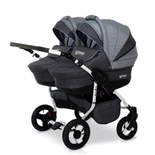 Коляска для двойни Verdi Twin 9023-VT-06, 06, графит: Тип коляски Коляска для двойни