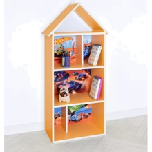 Деревянный домик-полка Bambi H 2020-21-2 Hot Wheels Желтый: Производитель Bambi