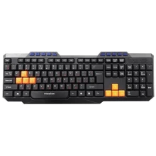 Клавиатура FrimeCom FC-303-USB Black: Подключение проводное