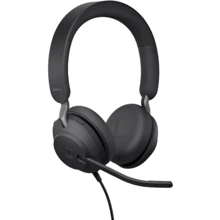 Наушники Jabra Evolve2 40 SE MS Stereo (24189-999-999): Тип конструкции накладные