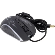 Мишка Frime Drax Black, USB (FMC1850): інтерфейс підключення дротова USB