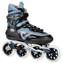 Роликовые коньки Botas STRATOS 100 черн/сер/голуб/41 (HI50021-7-932/41): Тип одноразмерные