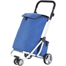 Сумка-тележка ShoppingCruiser 3 Wheels 40 Blue: Цвет синий