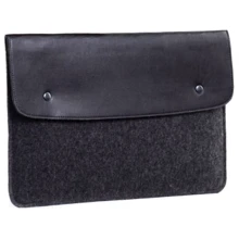 Gmakin Cover Envelope Dark Grey (GM04) for MacBook 13-14": Цвет черный (Black)