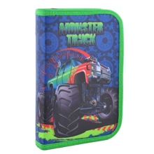 Пенал твердый одинарный с клапаном Smart HP-03 Monster truck: Год выпуска коллекции 2019
