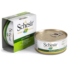 Натуральные консервы для собак Schesir Chicken Fillet куриное филе в желе, 150 г: Тип Консервы