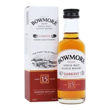 Виски Bowmore 15 Years Old (0,05 л) (BW39570): Объем, л 0.05