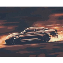 Картина по номерам Безумная скорость Идейка KHO2521 40х50 см: Производитель Идейка