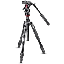 Manfrotto Befree Live Aluminum Video Tripod Kit with Twist Leg Locks: Тип штатива профессиональный