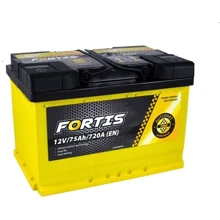 FORTIS sb_низ (0) Euro (FRT75-00L): Ёмкость, Ач 75