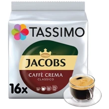 Кава в капсулах Jacobs Tassimo Crema 112 г (8711000500378): Вид напою Кофе в капсулах