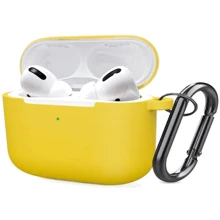 Чехол для наушников TPU Case with Belt Yellow for Apple AirPods Pro: undefined undefined