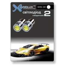 Габарит Xenolux BA9S-1W (2шт) оранжевый: Головной свет Габариты