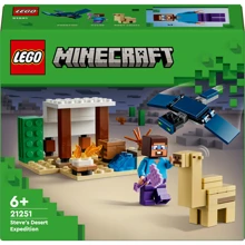Конструктор LEGO Minecraft Steve's Desert Expedition Експедиція Стіва до пустелі (21251): Серія MINECRAFT