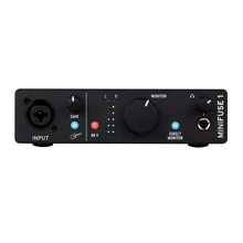 Аудиоинтерфейс Arturia MiniFuse 1 (Black): Тип Внешние