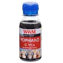 Чорнило WWM Canon CLI-521B/CLI-426B 100г Black Water-soluble (C11/B-2): Колір Black