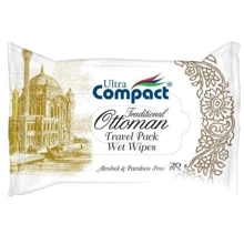 Вологі серветки Ultra Compact Ottoman 20 шт тревел: Виробник Ultra Compact