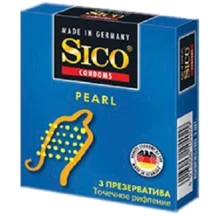 Презервативи латексні SICO Pearl точкові №3: Тип Для максимального захисту