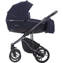 Детская коляска 2 в 1 Bebetto Bresso Premium DARK 04 (503.32.21.D04): Тип коляски Универсальная коляска (2-в-1)