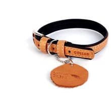Ошейник Collar Soft 35 мм 46-60 см Коричнево-черный: Производитель Collar