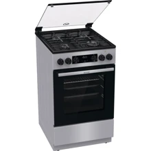 Плита комбінована Gorenje MEKS5121S: Тип варильної поверхні газовая