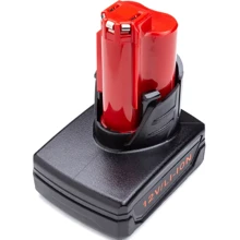 Акумулятор PowerPlant для шуруповертів та електроінструментів MILWAUKEE 12V 5.0Ah Li-ion (48-11-2401: Тип Аккумулятор