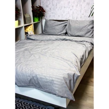 Комплект постельного белья LightHouse Mf Stripe Grey страйп-микрофибра полуторный (2200000604965): Материал микрофибра