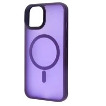 Чехол для iPhone WAVE Matte Insane Case with MagSafe Deep Purple for iPhone 14: Цвет фиолетовый