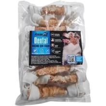 Лакомства для собак AnimAll Dental кость баварская узловая №4М с мясом курицы 17-19 см 10 шт. (2000981274559): undefined undefined