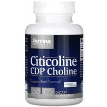 Jarrow Formulas Citicoline CDP-холин Цитиколин 250 мг 120 капсул: Форма выпуска Капсулы