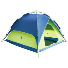 Палатка Early Wind 2 people Blue/Green 215х205х125 см многофункциональная автоматическая (HW010401): Назначение туристические
