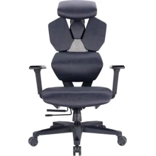 Кресло геймерское GamePro GCM140B Mesh black: undefined undefined