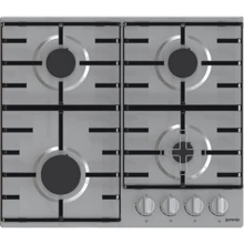 Варочная поверхность газовая Gorenje G640X: Расположение панели Фронтальное