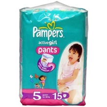 PAMPERS Active Girl Junior (12-18 кг) Мікро Упаковка 15 шт.: undefined undefined