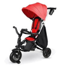 Велосипед Qplay Nova Rubber Red складной трехколесный детский (S700Red+Rubber): Тип 3х колесный велосипед