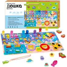 Логічна дерев'яна дошка WToys (53482): Тип прочее
