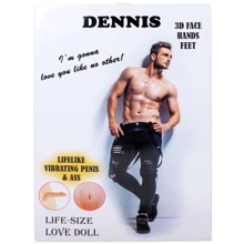 Секс-кукла с вибрацией BOSS Series Dennis 3D: Для кого Для мужчин