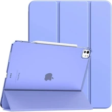Аксессуар для iPad BeCover Case Book Tri Fold Hard Purple for iPad Pro 13 2024 M4 (711733): Цвет фиолетовый